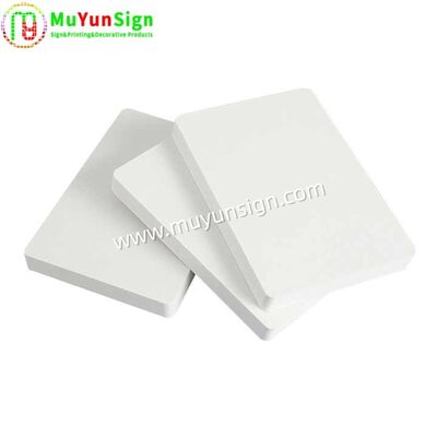 Expanded PVC Foam Board Matte Finish Multiple Density For Architectural Decorations