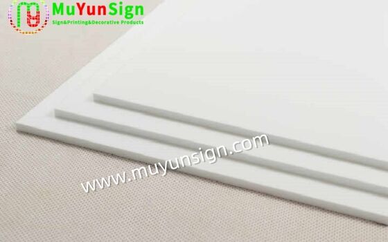 White Transparent Acrylic Sheet Modern Fabrication Material Solid Pmma Panel