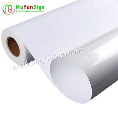 Glossy / Matte Surface Self Adhesive Vinyl Label Solvent Latex UV Inks Printing