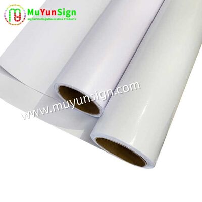 White Glue Self Adhesive Vinyl Digital Printing For Car Wrapping Film Advertisement