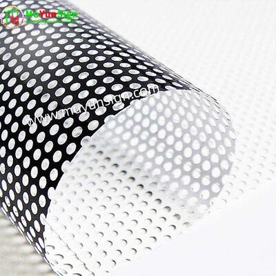 One Way Privacy Window Screen Mesh Printable Adhesive Vinyl Easy Cutting For Shopping Advertising