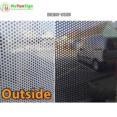 Car Windows One Way Vision Film Stretchable For Privacy Protection