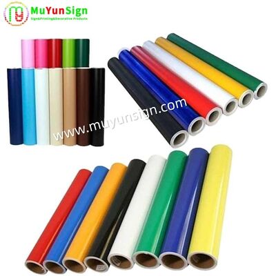 Vehicle Graphics Color Cutting Self Adhesive PVC Vinyl Film For Bathroom Glass Window