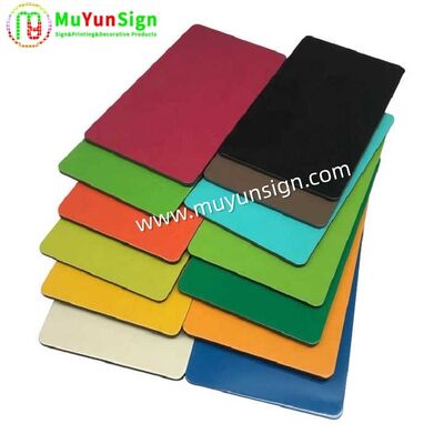 Dibond Panel Aluminum Sandwich Panel 3/4 Mm For Wall Cladding / Partitions