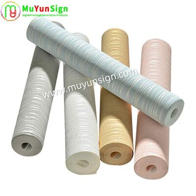 Indoor Self Adhesive Wall Decoration Paper Scuff Resistant For Bathroom