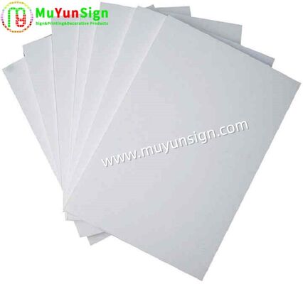 White Paper Foam Board Seamless For Mounting / Printing / Crafting