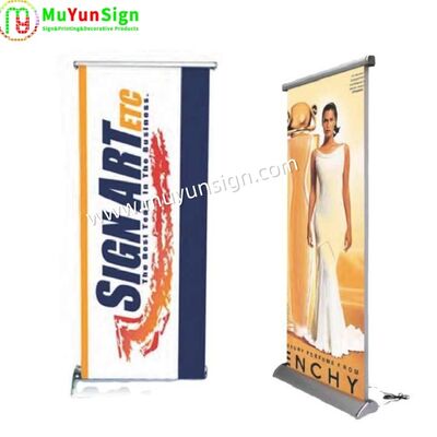 Electric Roll Up Retractable Banner Stand 60x160cm 80x180cm 80x200cm