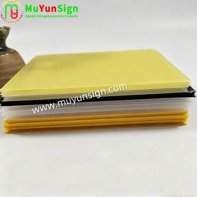 High Impact Plastic Hollow Sheet Absorbs Shock For Signage Display