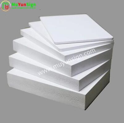 Durable lightweight PVC Foam Board corrosion resistant and easy to process ideal for commercial signage and shop fittings