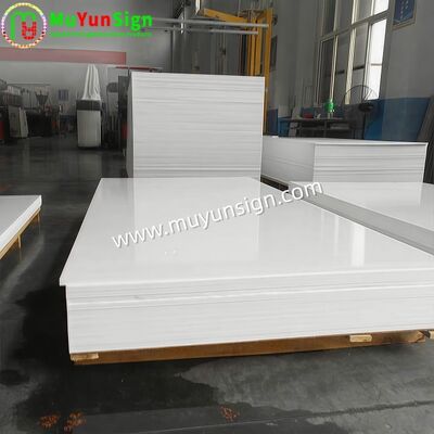 Expanded PVC Foam Board Matte Finish Multiple Density For Architectural Decorations
