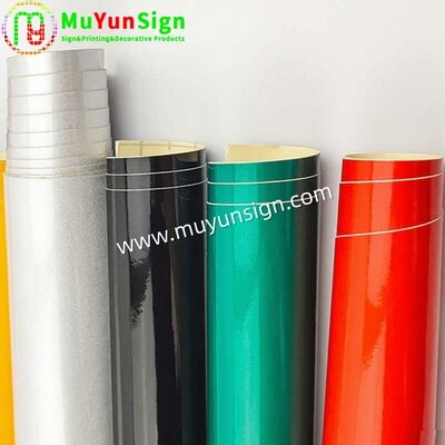 Vehicle Graphics Reflective Sheeting For Traffic Safety Vinyl Printing Reflective Film
