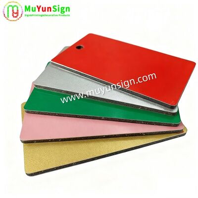 Fireproof ACP Aluminium Composite Panel 3/4 Mm Thickness Customized