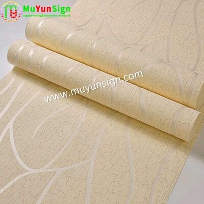 Waterproof Self Adhesive Wall Paper Removable For Indoor Wallcloth Decoration
