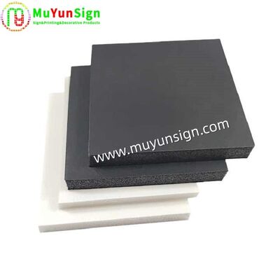 Matte Black Paper Foam Board Lightweight Rigid KT Sheet For Framing / Mounting