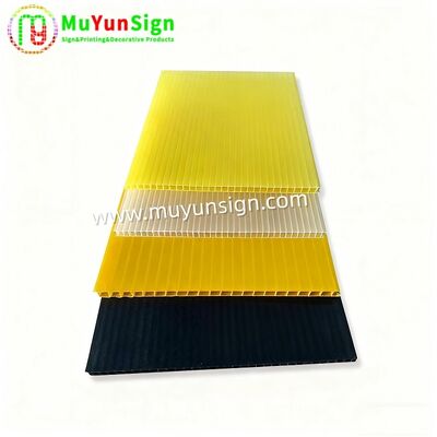 Greenhouse Sidewalls Corrugated Plastic Sheet Returnable Reusable