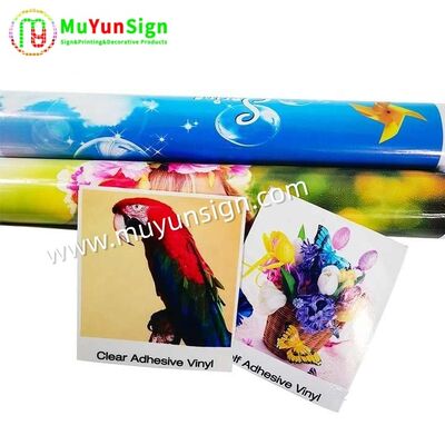 PVC Self Adhesive Vinyl with Black White and Grey Adhesive Glue Options Suitable for Car Wrapping and Business Advertising Printing