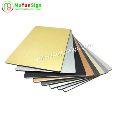 Durable Aluminum Composite Panel with 3mm and 4mm Thickness Featuring Two Aluminum Skins and a Lightweight PE Core for Facade Applications