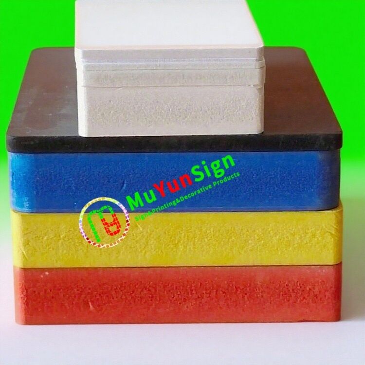 Black PVC Hard Board Multi Color White PVC Foam Sheet Professional