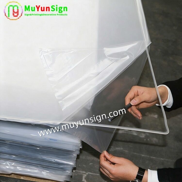 Optical Transparent Acrylic Sheet PE Film Protective For Countertops