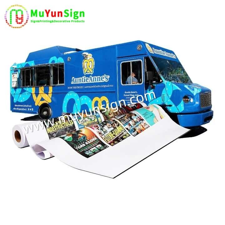Car Wrapping Vehicle Self Adhesive Vinyl Digital Printing Customized