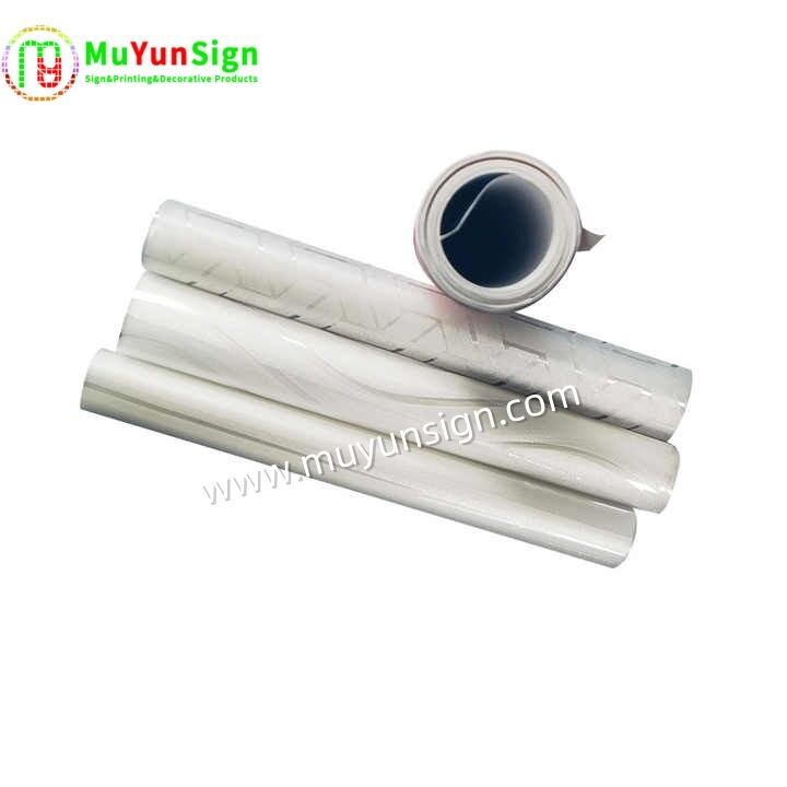 Vinyl Furniture Glass Decoration Film Privacy Protecting For Glass Door