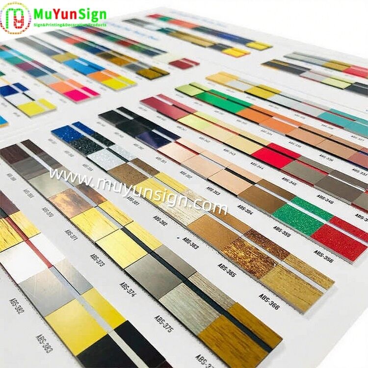 High Impact ABS Sheet with Contrasting Color Layers Ideal for Machining Routing and Engraving Without Additional Painting