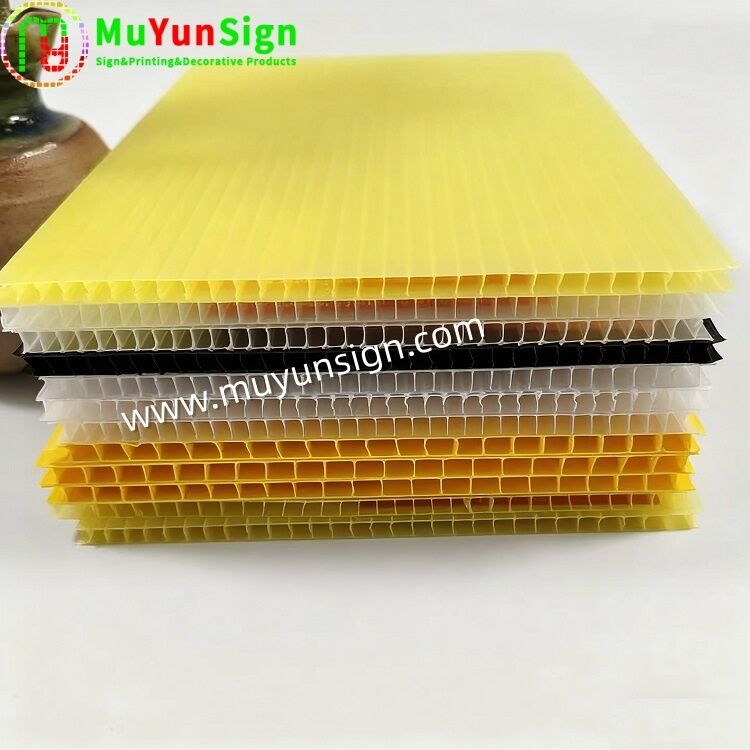 Strong And Lightweight PP Corrugated Sheet Perfect For Packaging Signage And Various Industrial Fabrication Applications