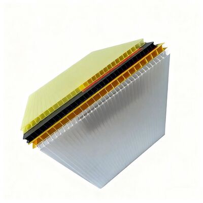 Polypropylene Corrugated Plastic Sheet Lightweight PP Hollow Sheet