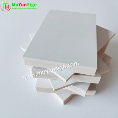 Multi Color PVC Foam Board Lightweight Matte Finish PVC Rigid Sheet