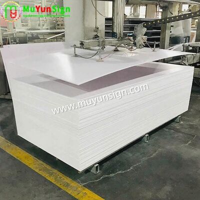 3mm White PVC Foam Board Multiple Density Extruded Wall PVC Panel