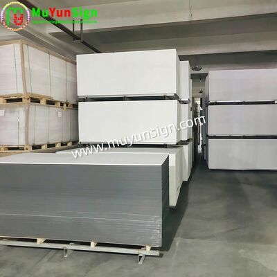 Decoration Closed Cell PVC Foam Board Multiple Thickness Color For Partition Wall