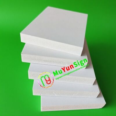 Sintra PVC Foam Board Glossy Surface Large Scale For Exhibits