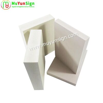 Multiple Thickness White PVC Foam Board Lamination Covering Recycled