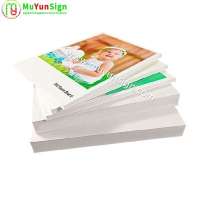 UV Ink Printability Forex PVC Foam Board Matt Finish Lightweight