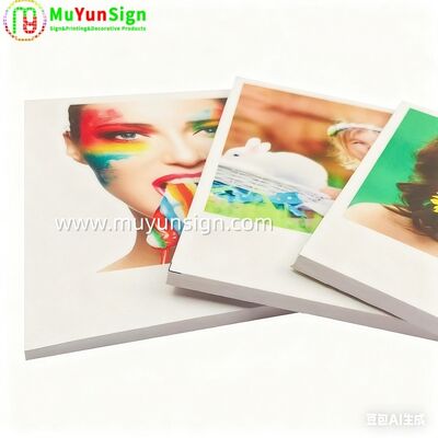 UV Ink Printability Forex PVC Foam Board Matt Finish Lightweight