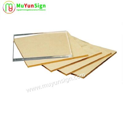 PMMA Semi Transparent Acrylic Sheet Craft Paper Cover For Cabinet Doors