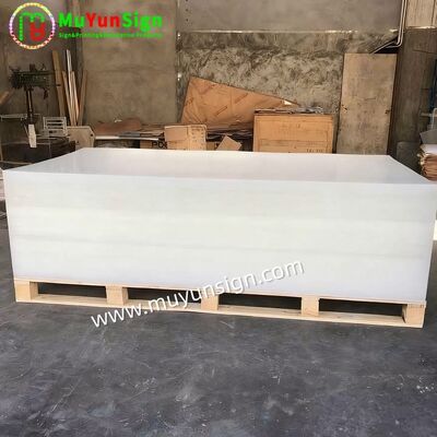 3mm Transparent Acrylic Sheet Both Sides PE Film Protection PMMA Crystal Sheet