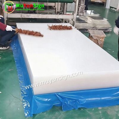 White Transparent Acrylic Sheet Modern Fabrication Material Solid Pmma Panel