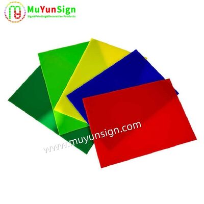 PE Film Protective Cast Acrylic Sheets Lightweight Customized