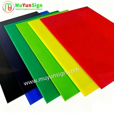 PE Film Protective Cast Acrylic Sheets Lightweight Customized