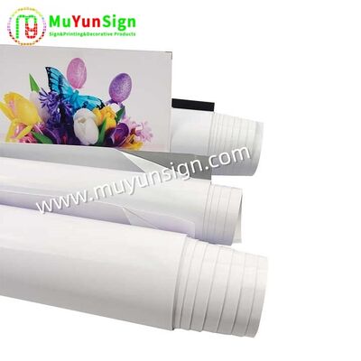 Digital Printing PVC Vinyl Film Self Adhesive 80micron For Car Wrapping Signs