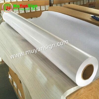 Signage Branding Inkjet Self Adhesive Vinyl Tile For Advertising