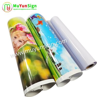 Digital Printing Self Adhesive Vinyl Glossy / Matte For Vehicle Graphics Advertisement