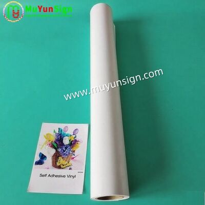 Self Adhesive Digital Printing Vinyl Black White Grey with Latex Inks
