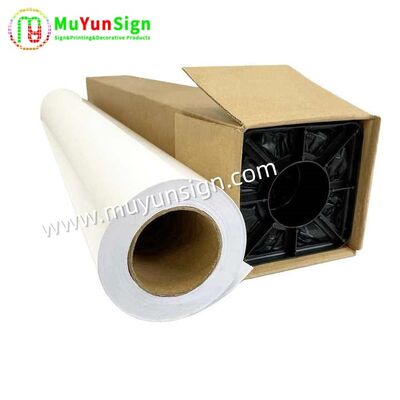 Permanent / Removable Glue Self Adhesive Vinyl Film Roll For Digital Printing