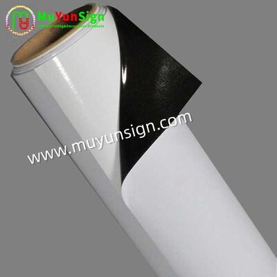 Black Glue Permanent Adhesive Vinyl Digital Printing Vibrancy Glossy Or Matte Finish