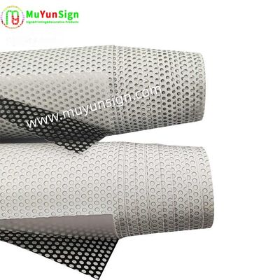 Long Durability One Way Vision Film Graphics Printing Self Adhesive Vinyl Window Film