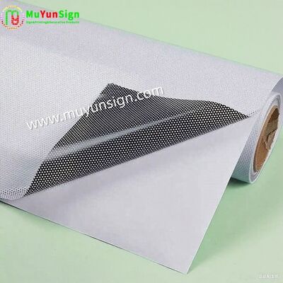 One Way Privacy Window Screen Mesh Printable Adhesive Vinyl Easy Cutting For Shopping Advertising