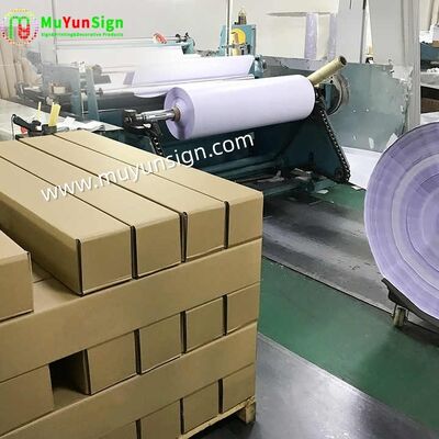 One Way Vision Perforated Film Printable Adhesive Vinyl For Metro Wraps