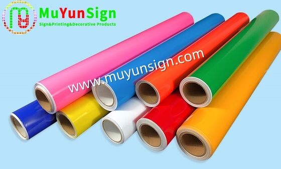 Lettering Color Vinyl Film Glossy / Matte Waterproof Car Decals